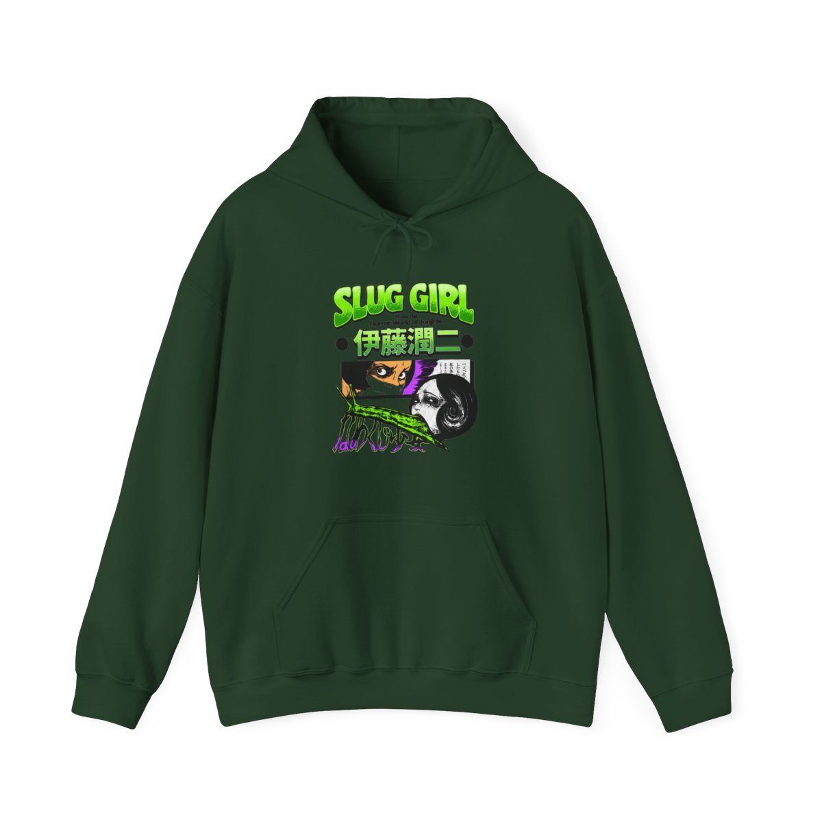 Junji Ito - Slug Girl Slime Hoodie - Crunchyroll Exclusive - alternate angle 5, merchandise