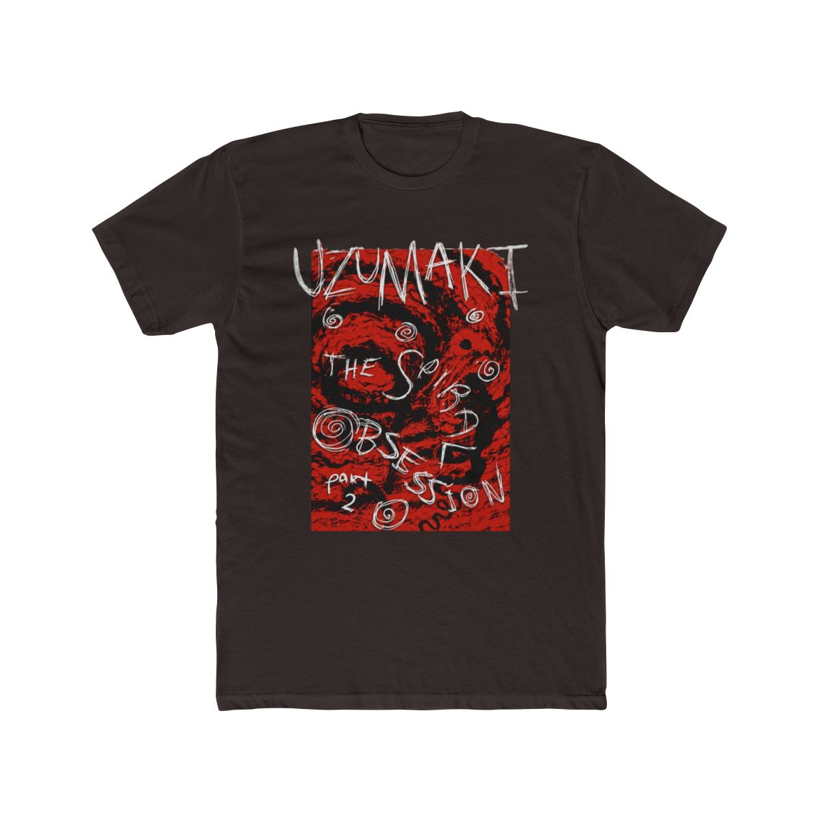 Junji Ito - Uzumaki Spiral Obesession T Shirt - Crunchyroll Exclusive - alternate angle 2, merchandise