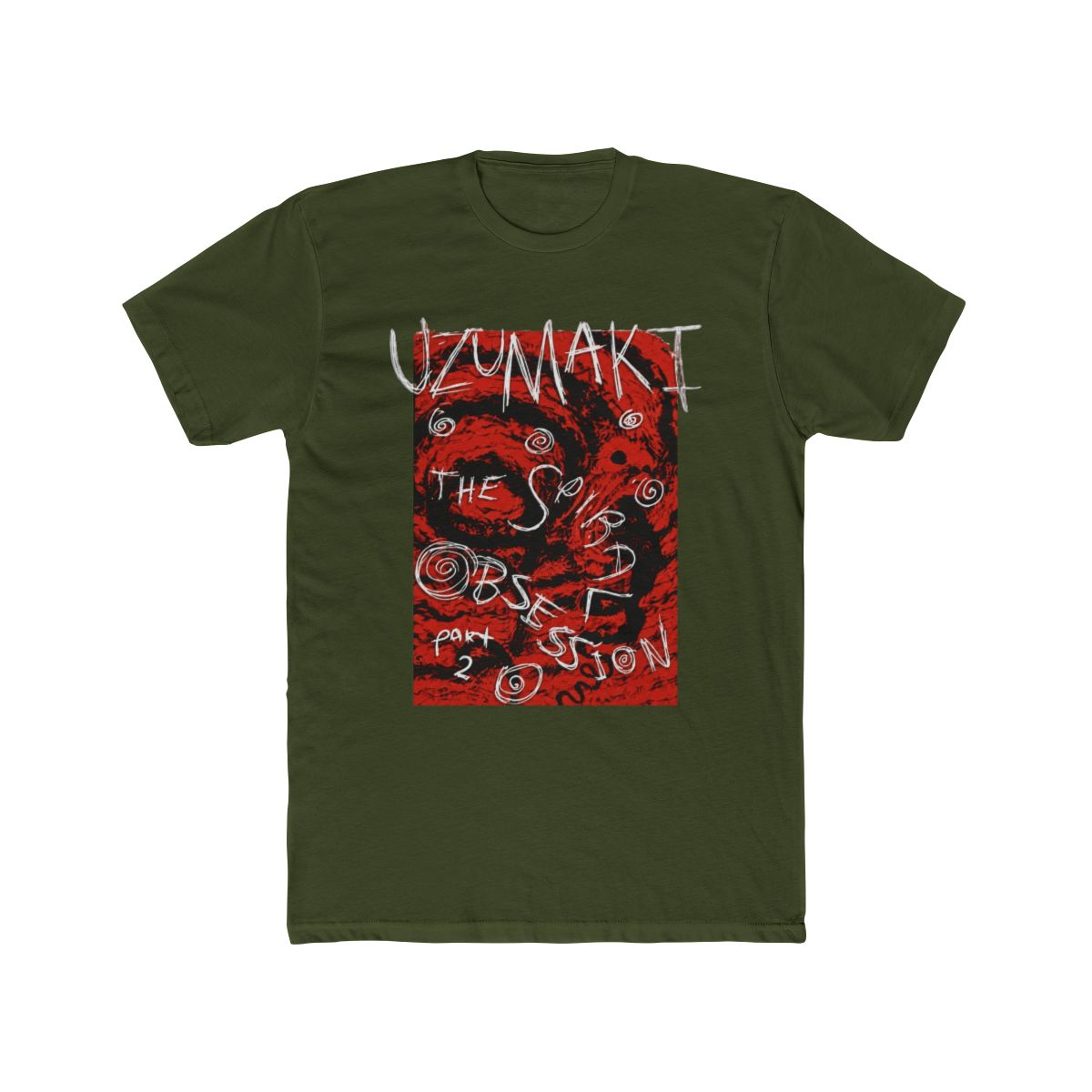 Junji Ito - Uzumaki Spiral Obesession T Shirt - Crunchyroll Exclusive - alternate angle 4, merchandise