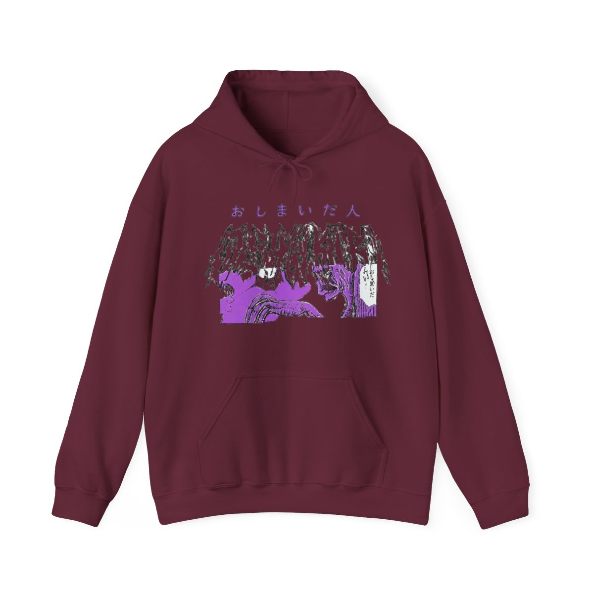 Junji Ito - Oshikiri Metal Hoodie - Crunchyroll Exclusive - alternate angle 4, merchandise