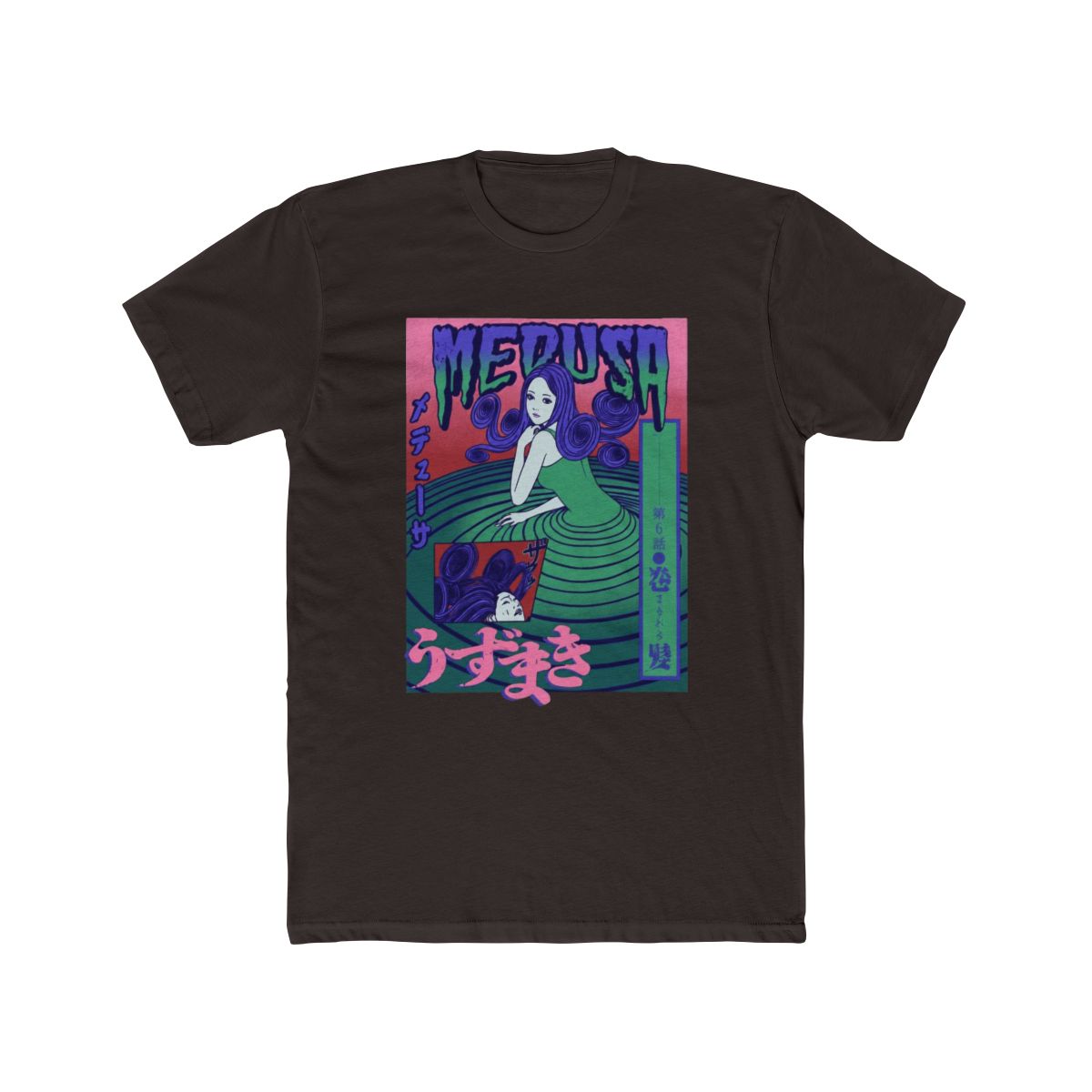 Junji Ito - Medusa Uzumaki T Shirt - Crunchyroll Exclusive - alternate angle 2, merchandise