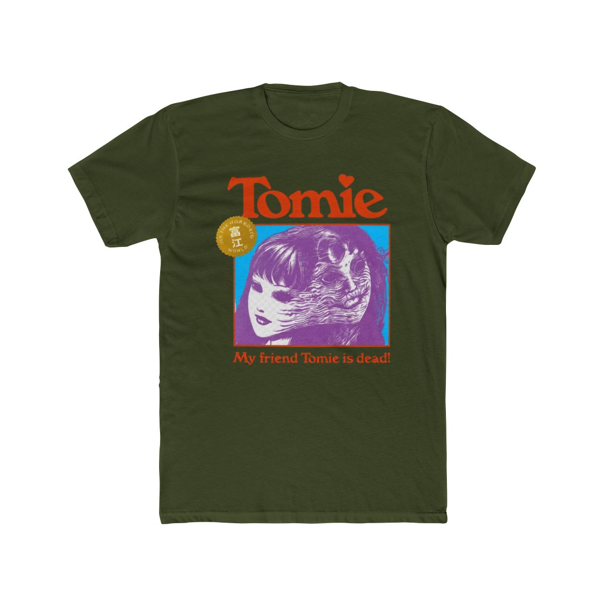 Junji Ito - Tomie Heart T Shirt - Crunchyroll Exclusive - alternate angle 5, merchandise