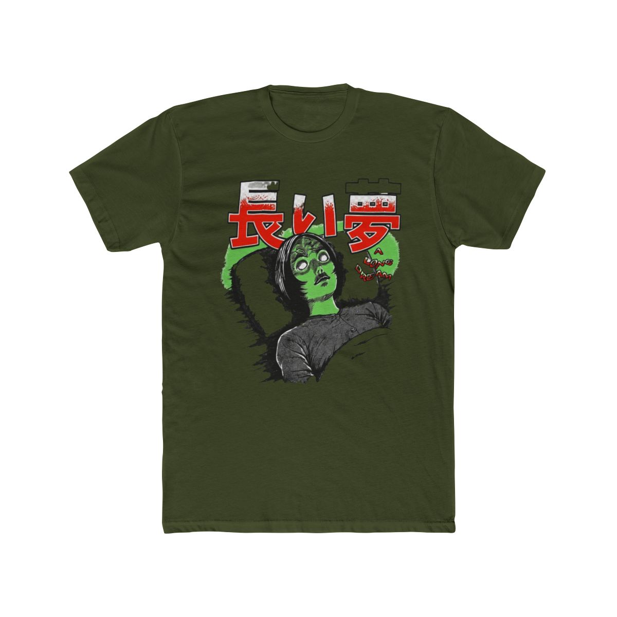 Junji Ito - A Long Dream Trance T Shirt - Crunchyroll Exclusive - alternate angle 5, merchandise