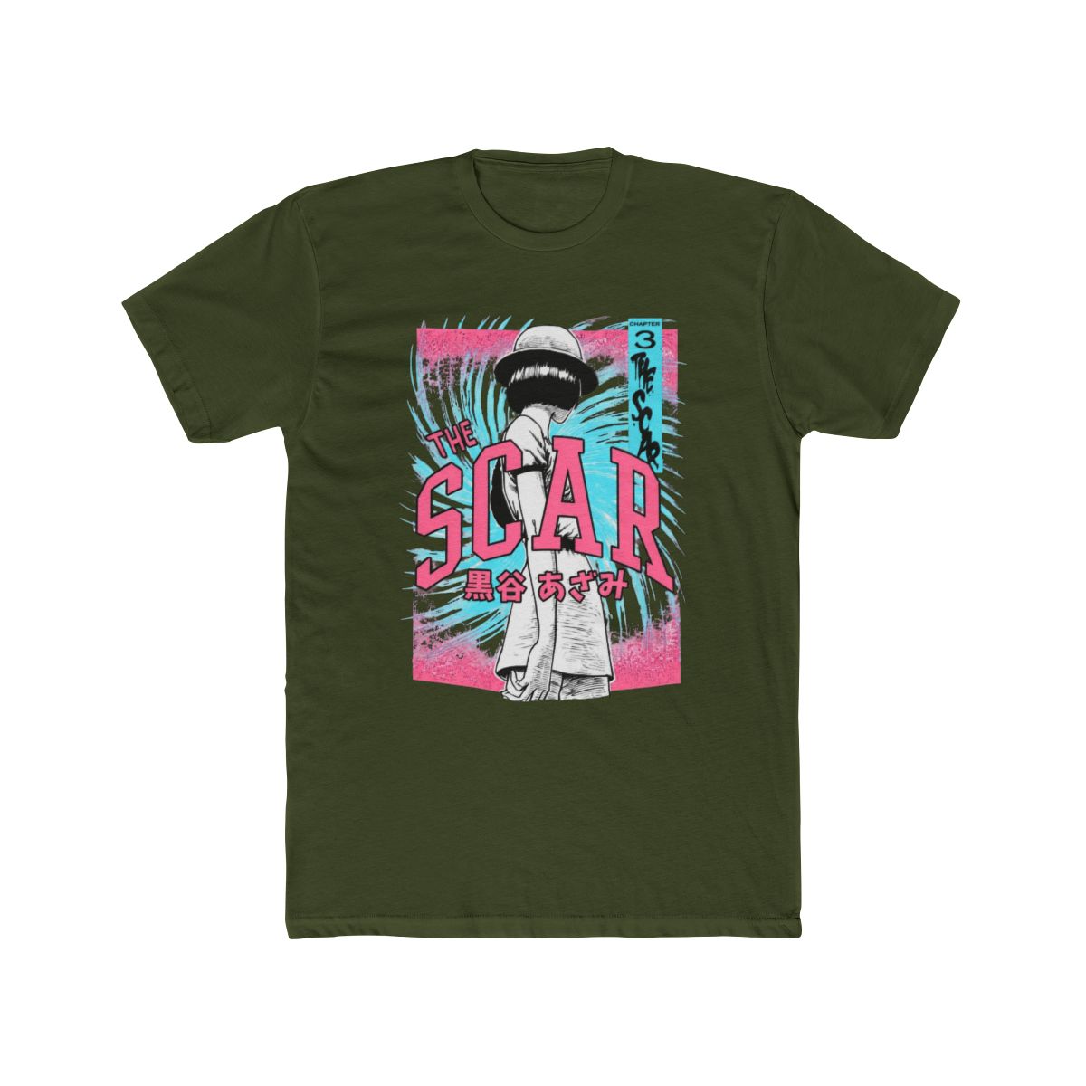 Junji Ito - The Scar T Shirt - Crunchyroll Exclusive - alternate angle 4, merchandise
