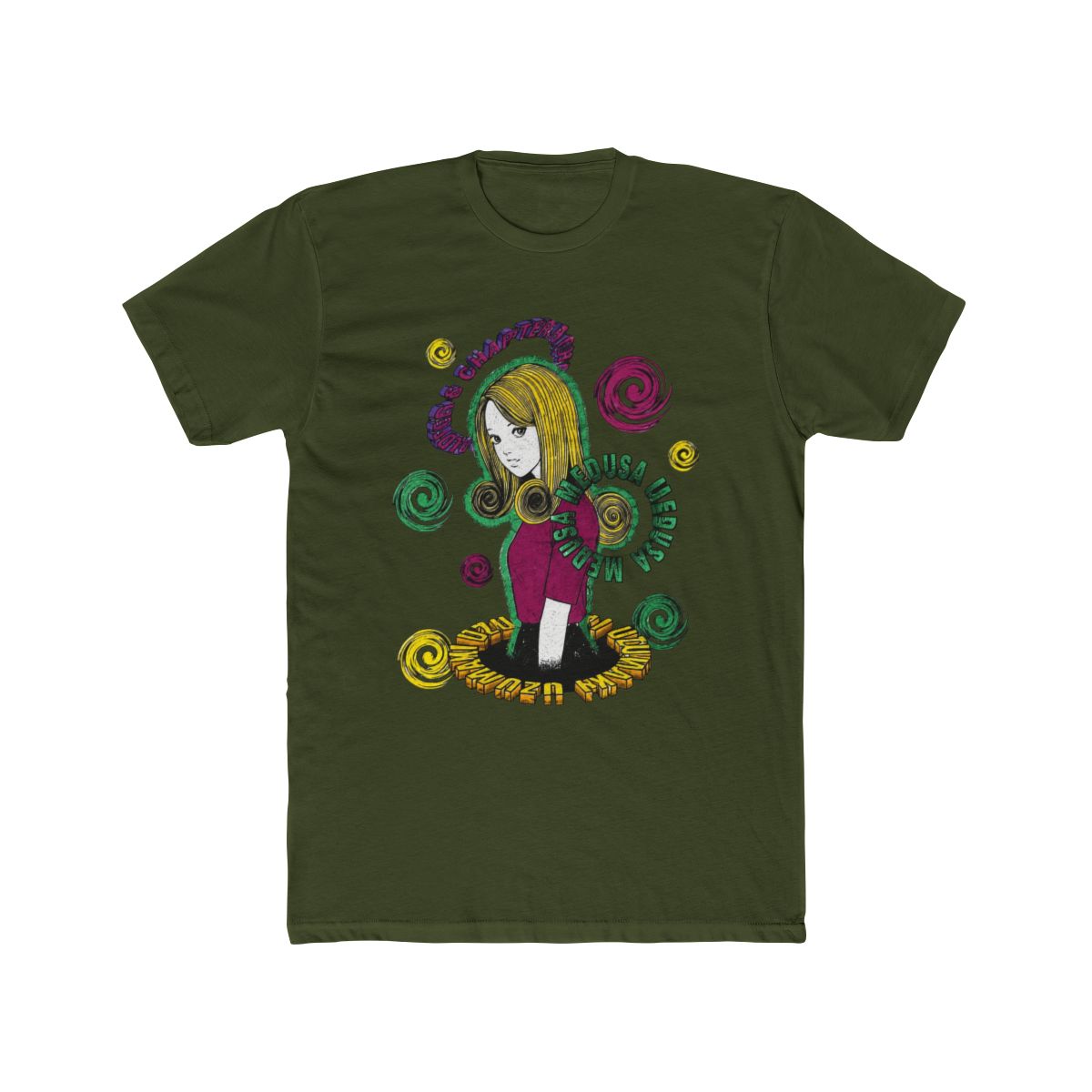 Junji Ito - Chapter 6 Medusa Uzumaki T Shirt Shirt - Crunchyroll Exclusive - alternate angle 4, merchandise