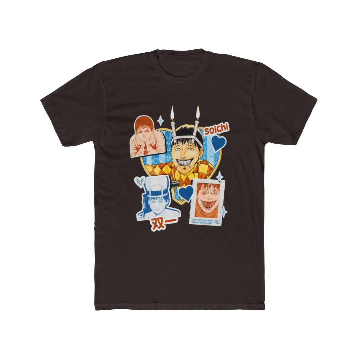 Junji Ito Soichi Curse Me T Shirt - alternate angle 2, merchandise