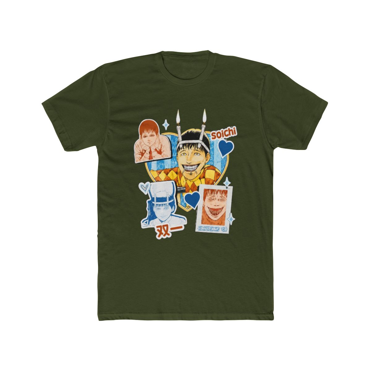 Junji Ito Soichi Curse Me T Shirt - alternate angle 4, merchandise