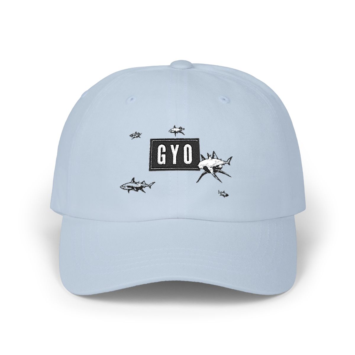 Junji Ito Gyo Shark Dad Cap - alternate angle 3, merchandise