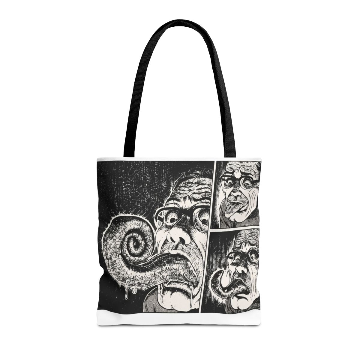 UZUMAKI Mr. Saito Manga Scenes Bags | Junji Ito - alternate angle 2, merchandise