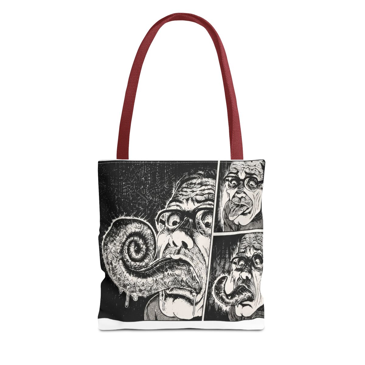 UZUMAKI Mr. Saito Manga Scenes Bags | Junji Ito - alternate angle 4, merchandise