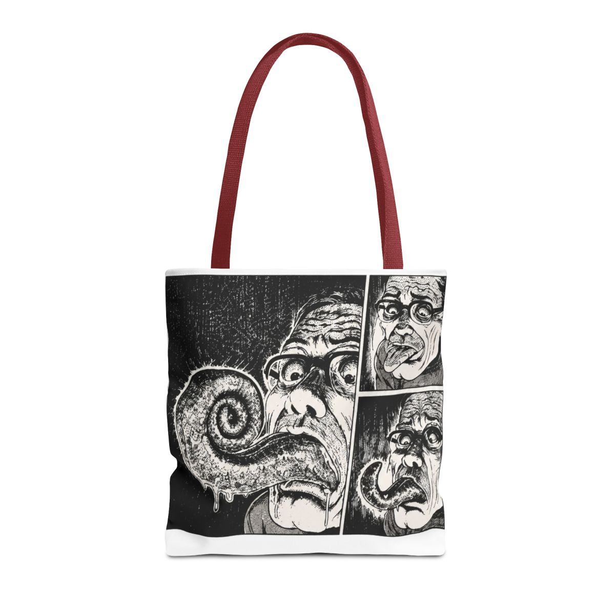 UZUMAKI Mr. Saito Manga Scenes Bags | Junji Ito - alternate angle 5, merchandise