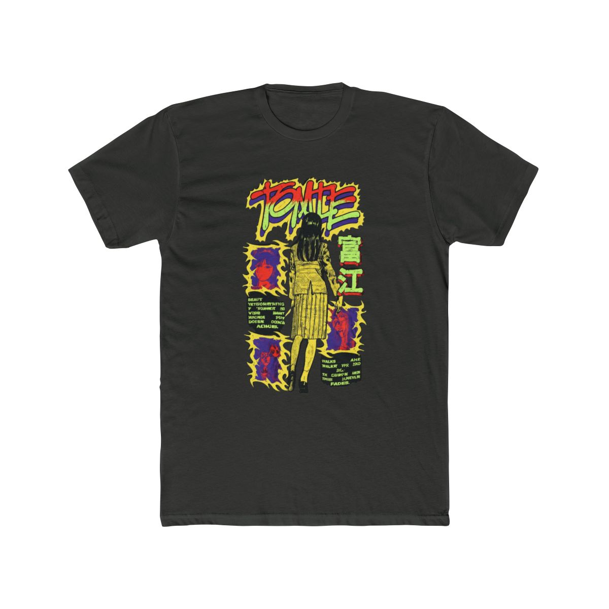 Junji Ito Tomie Muse T Shirt - alternate angle 5, merchandise