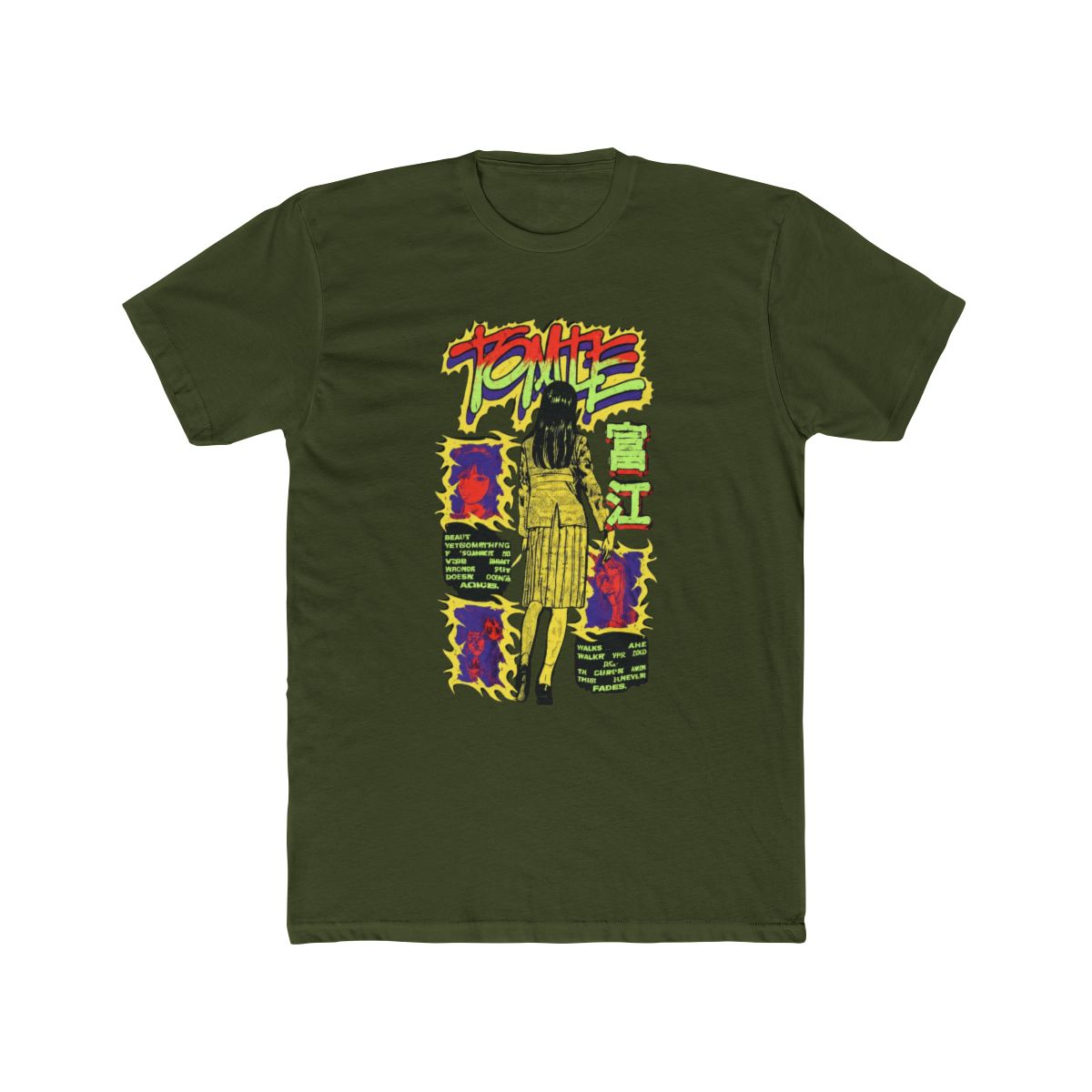 Junji Ito Tomie Muse T Shirt - alternate angle 4, merchandise
