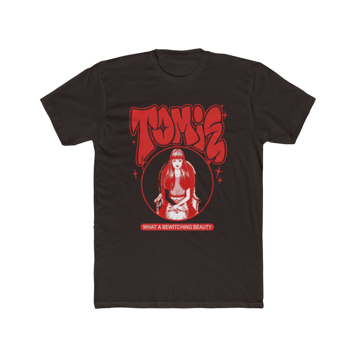 Junji Ito Tomie Bewitching T Shirt - alternate angle 2, merchandise