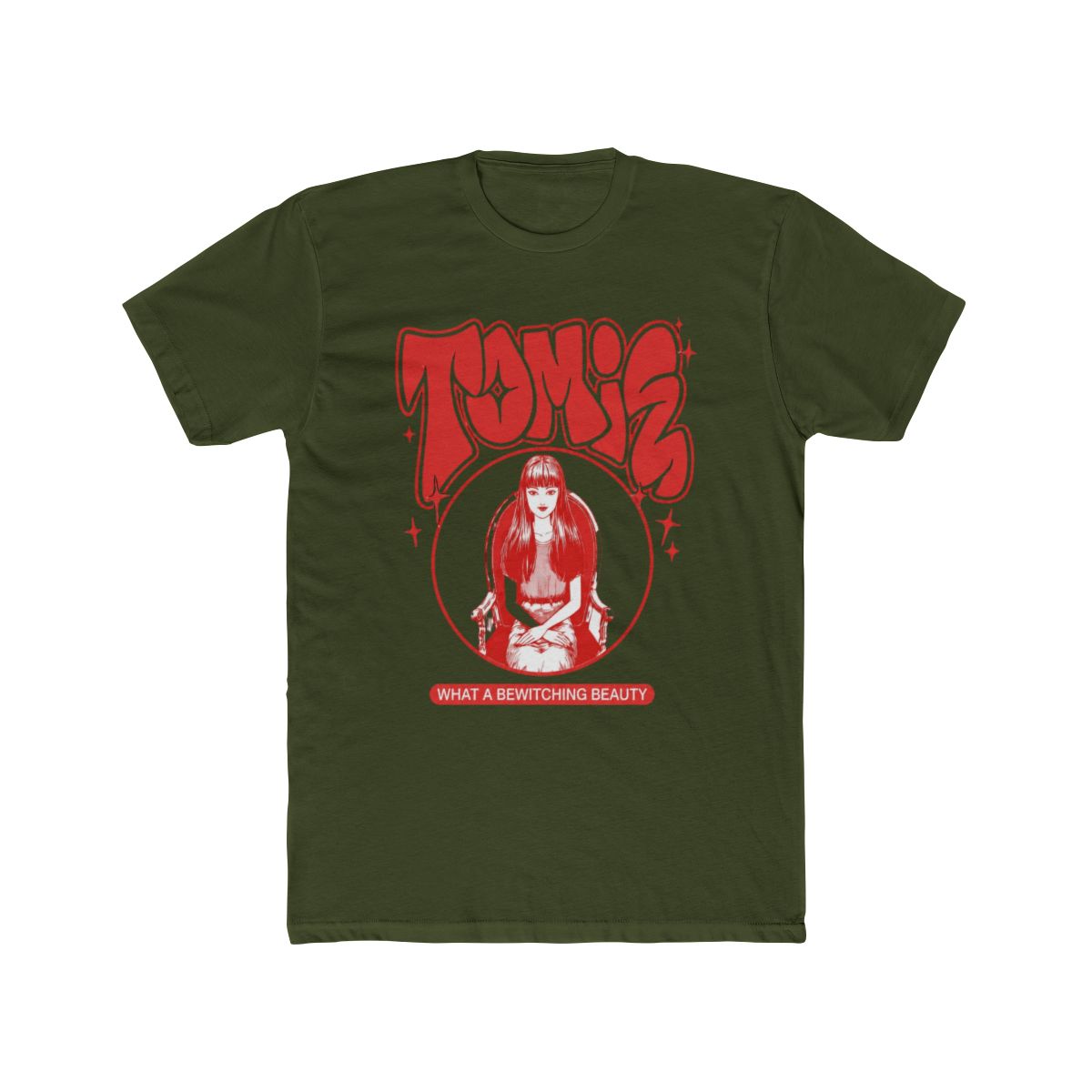 Junji Ito Tomie Bewitching T Shirt - alternate angle 5, merchandise