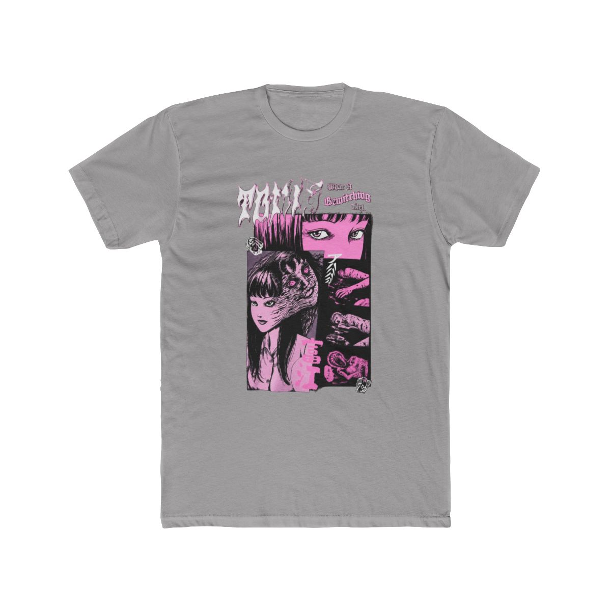 Junji Ito Tomie Pink Panel T Shirt - Official T-Shirts merchandise