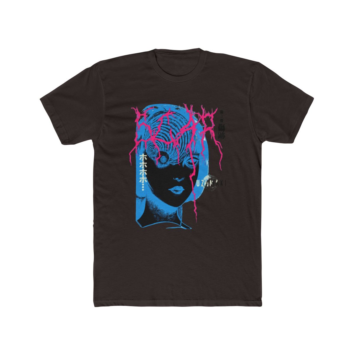 Junji Ito Uzumaki Tonal T Shirt - alternate angle 2, merchandise