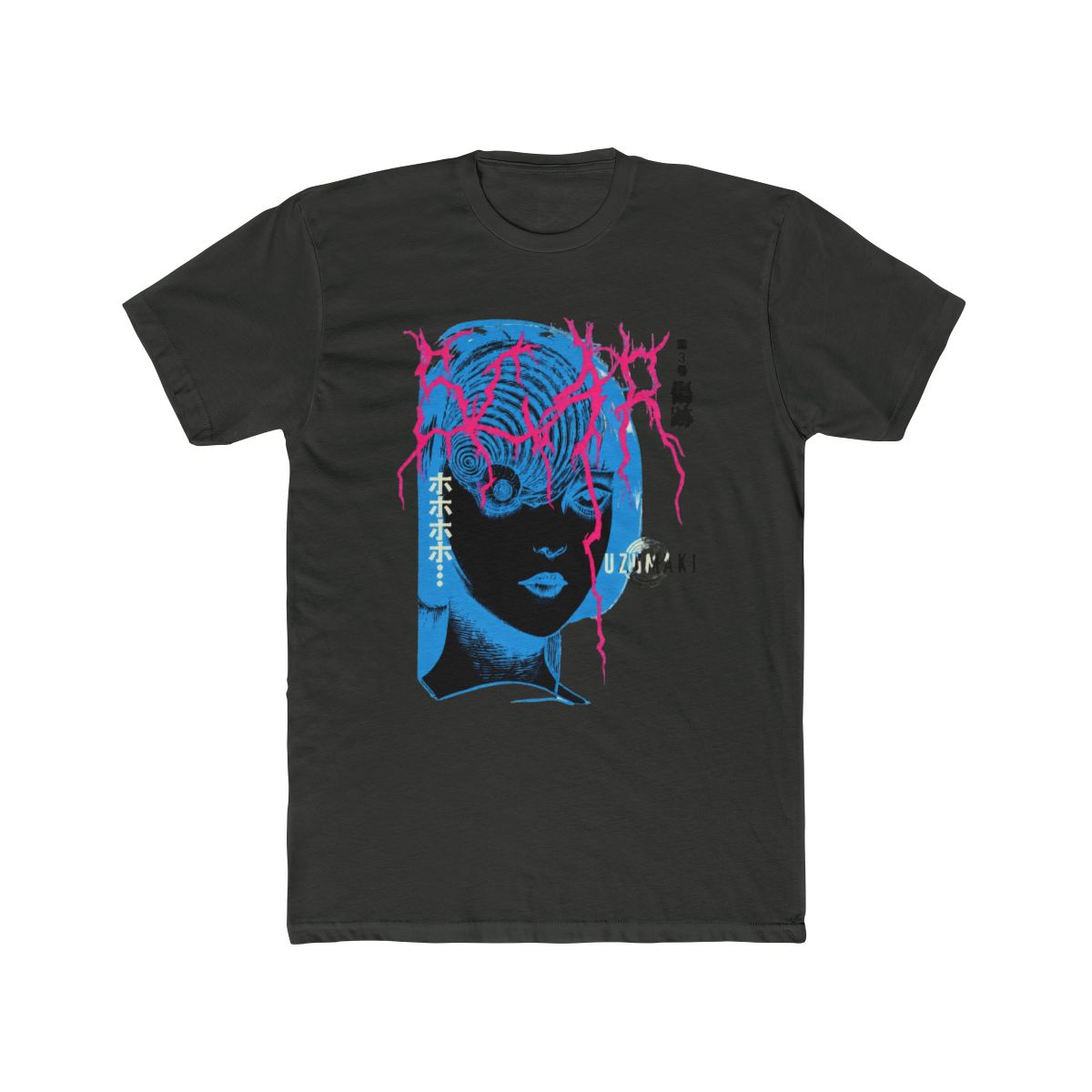 Junji Ito Uzumaki Tonal T Shirt - alternate angle 5, merchandise
