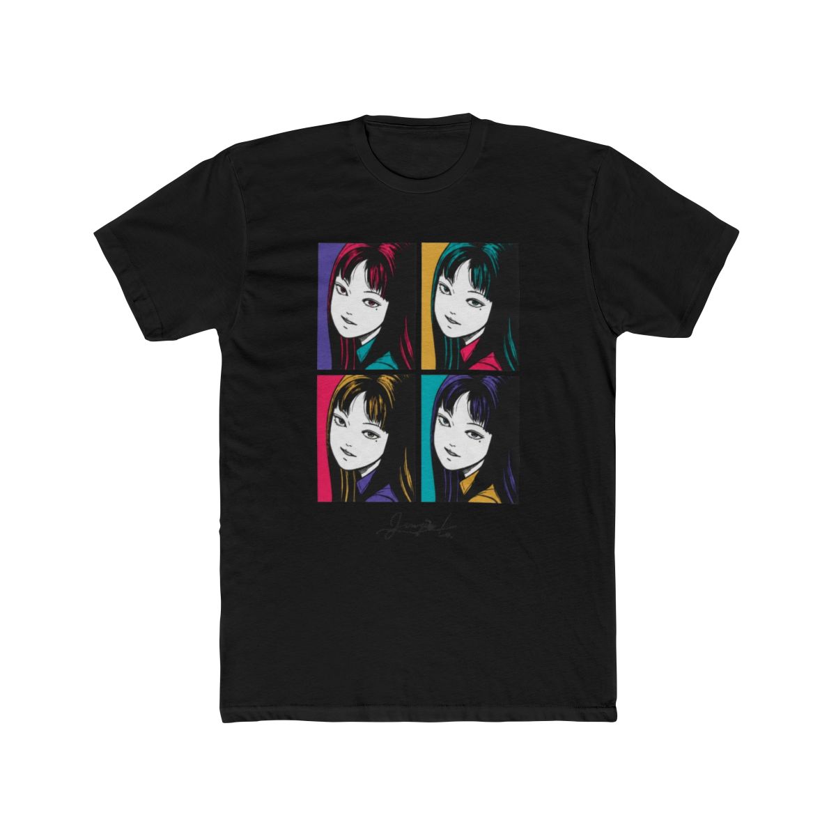 Junji Ito / Tomie Pop Art T Shirt - White - alternate angle 3, merchandise