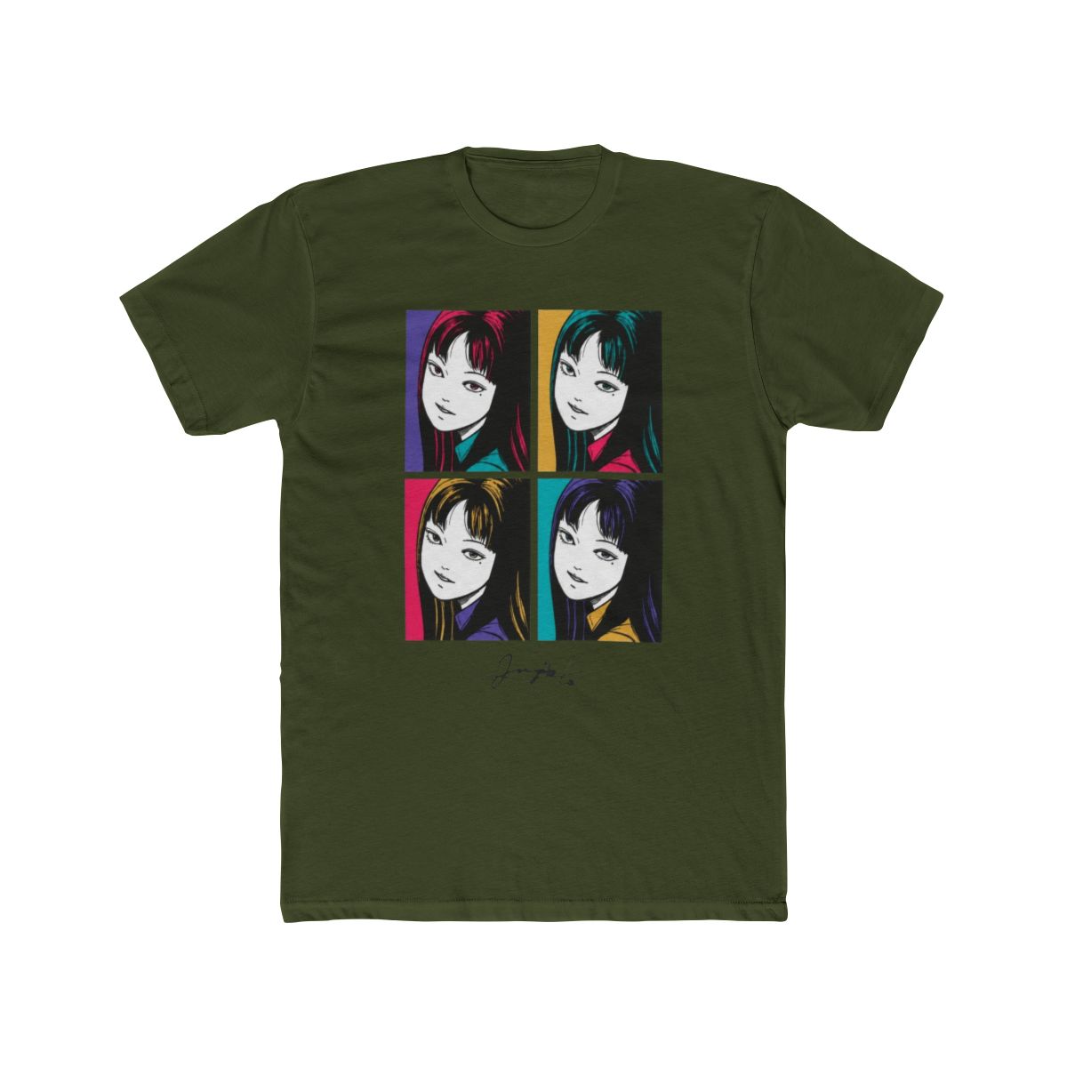 Junji Ito / Tomie Pop Art T Shirt - White - alternate angle 5, merchandise