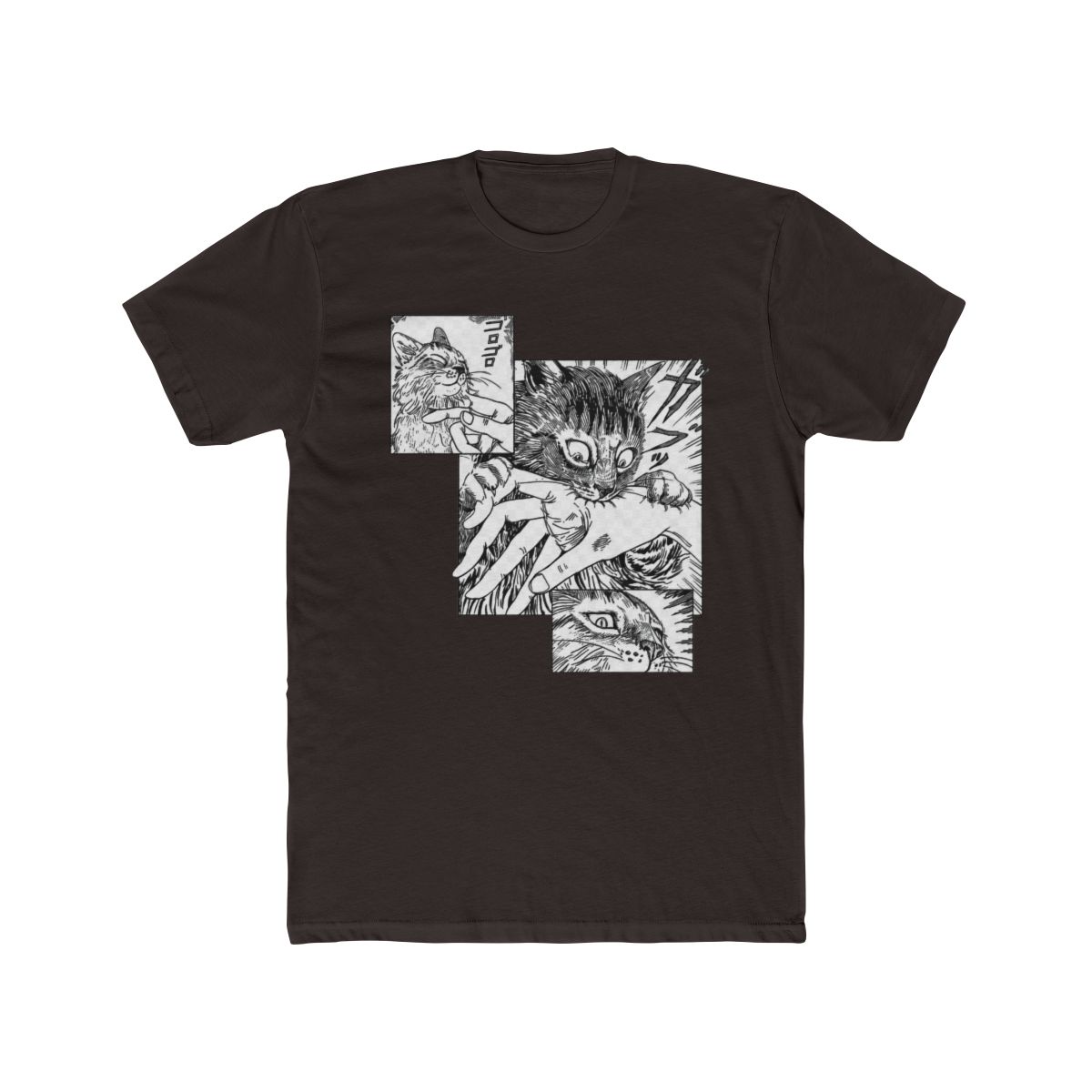 Junji Ito's Cat Diary: Yon & Mu Shirt, Junji Ito Shirt, Horror Anime Shirt, Vintage T Shirt - Artsholic - Fan Art Merch - alternate angle 2, merchandise
