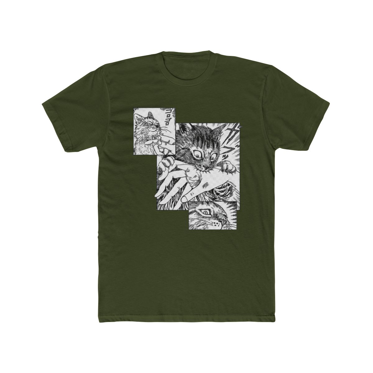 Junji Ito's Cat Diary: Yon & Mu Shirt, Junji Ito Shirt, Horror Anime Shirt, Vintage T Shirt - Artsholic - Fan Art Merch - alternate angle 5, merchandise