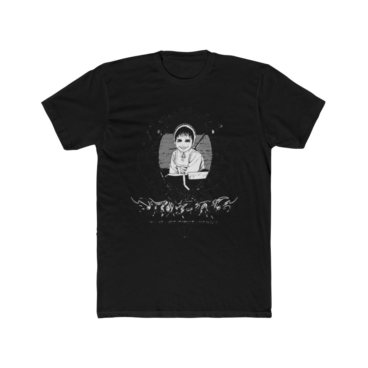 Taiwan Original Junji Ito Mania Collaboration Souichi Baby Distressed Washed Short-Sleeve T Shirt JJIT30 Jill Punk Studio - Pinkoi - alternate angle 3, merchandise