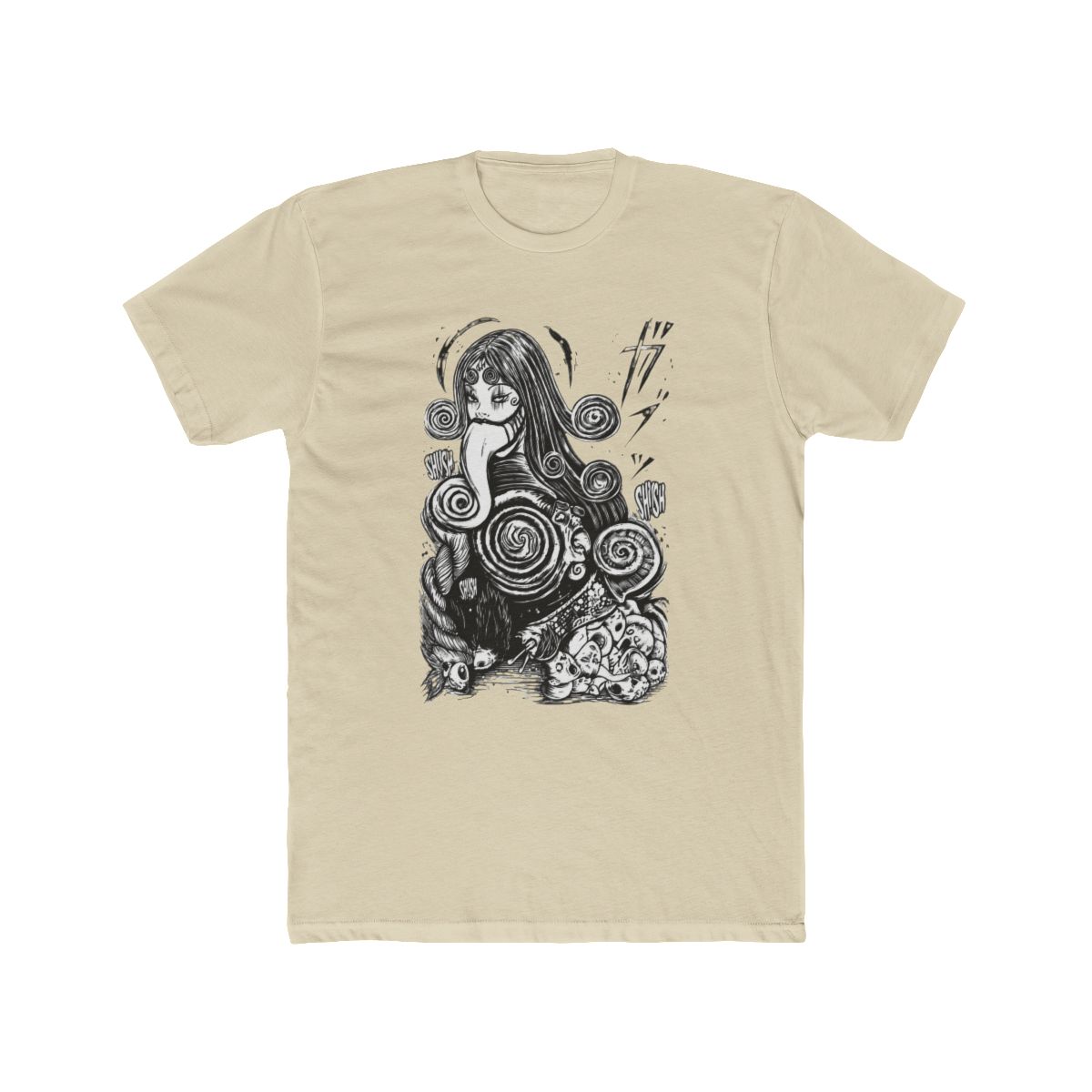 Tomie Kawakami T Shirt, Junji Ito Horror Manga Creepy T Shirt, Manga Gothic T Shirt Inactive - alternate angle 4, merchandise