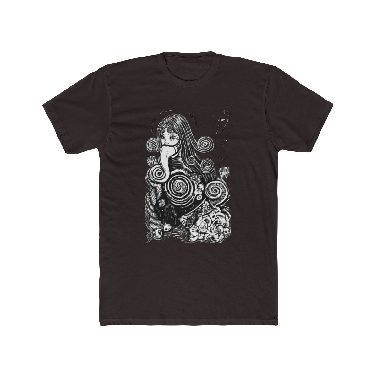 Tomie Kawakami T Shirt, Junji Ito Horror Manga Creepy T Shirt, Manga Gothic T Shirt Inactive - alternate angle 3, merchandise