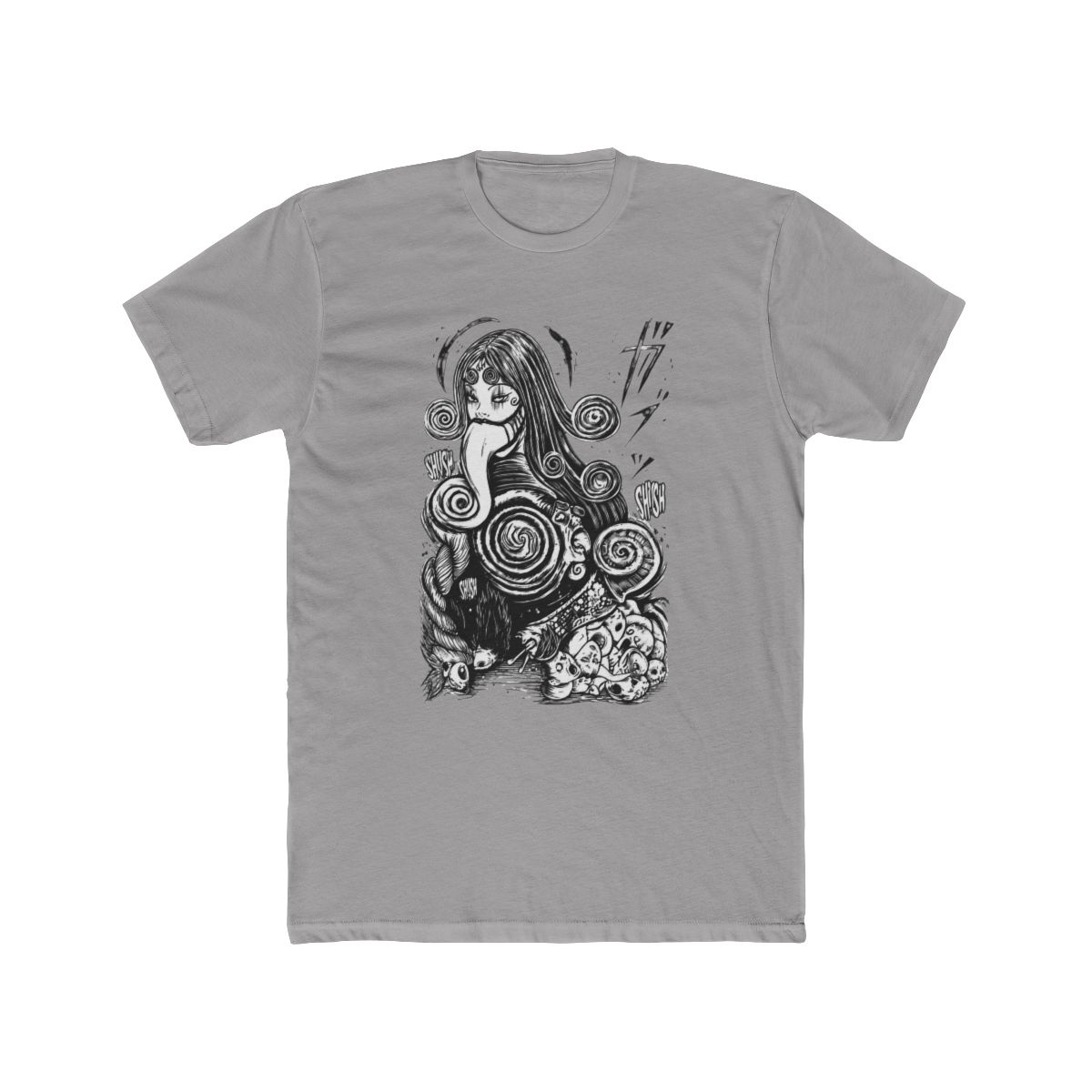 Tomie Kawakami T Shirt, Junji Ito Horror Manga Creepy T Shirt, Manga Gothic T Shirt Inactive - alternate angle 2, merchandise