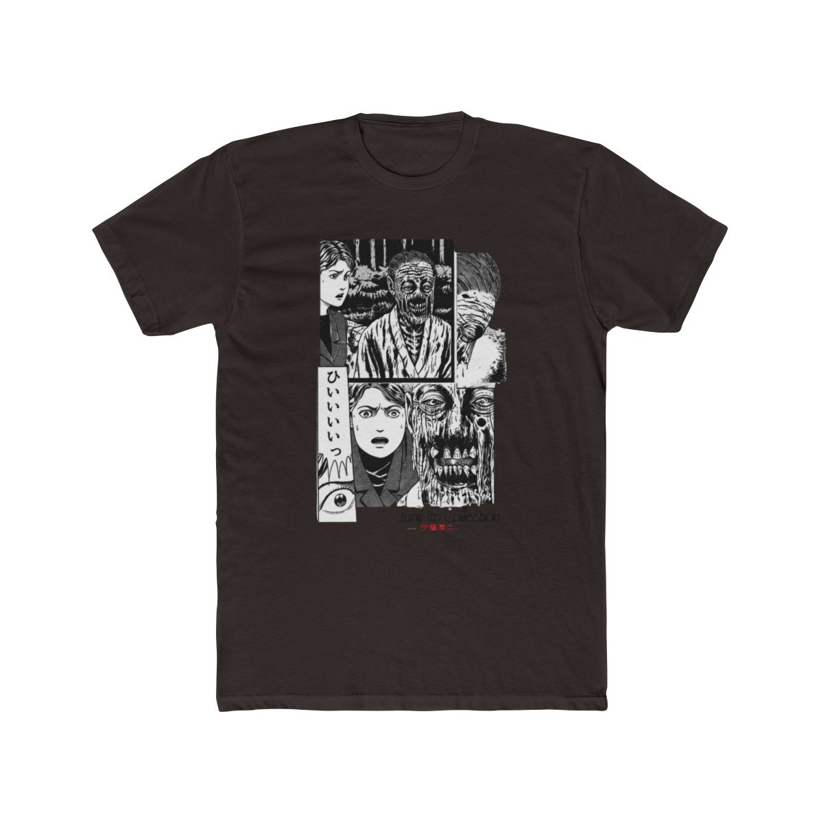 Junji Ito 'Undead' (Black) T Shirt - alternate angle 2, merchandise