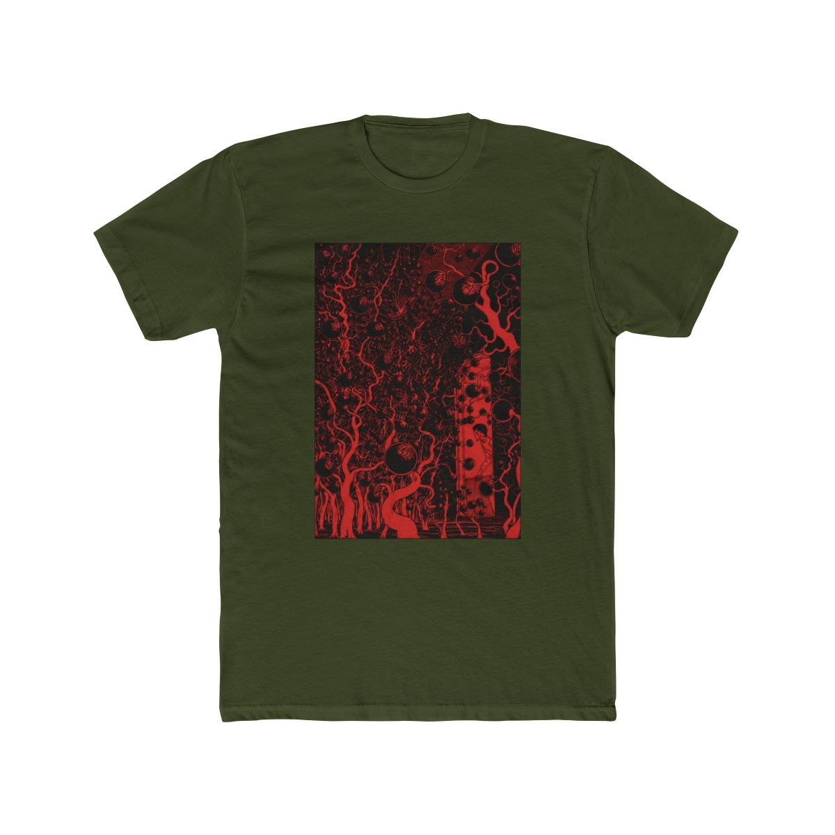 Junji Ito - Vines - T Shirt - alternate angle 4, merchandise