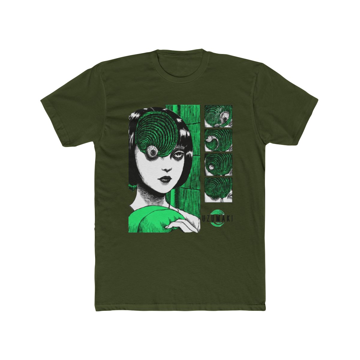 Junji Ito Uzumaki T Shirt XL - alternate angle 4, merchandise
