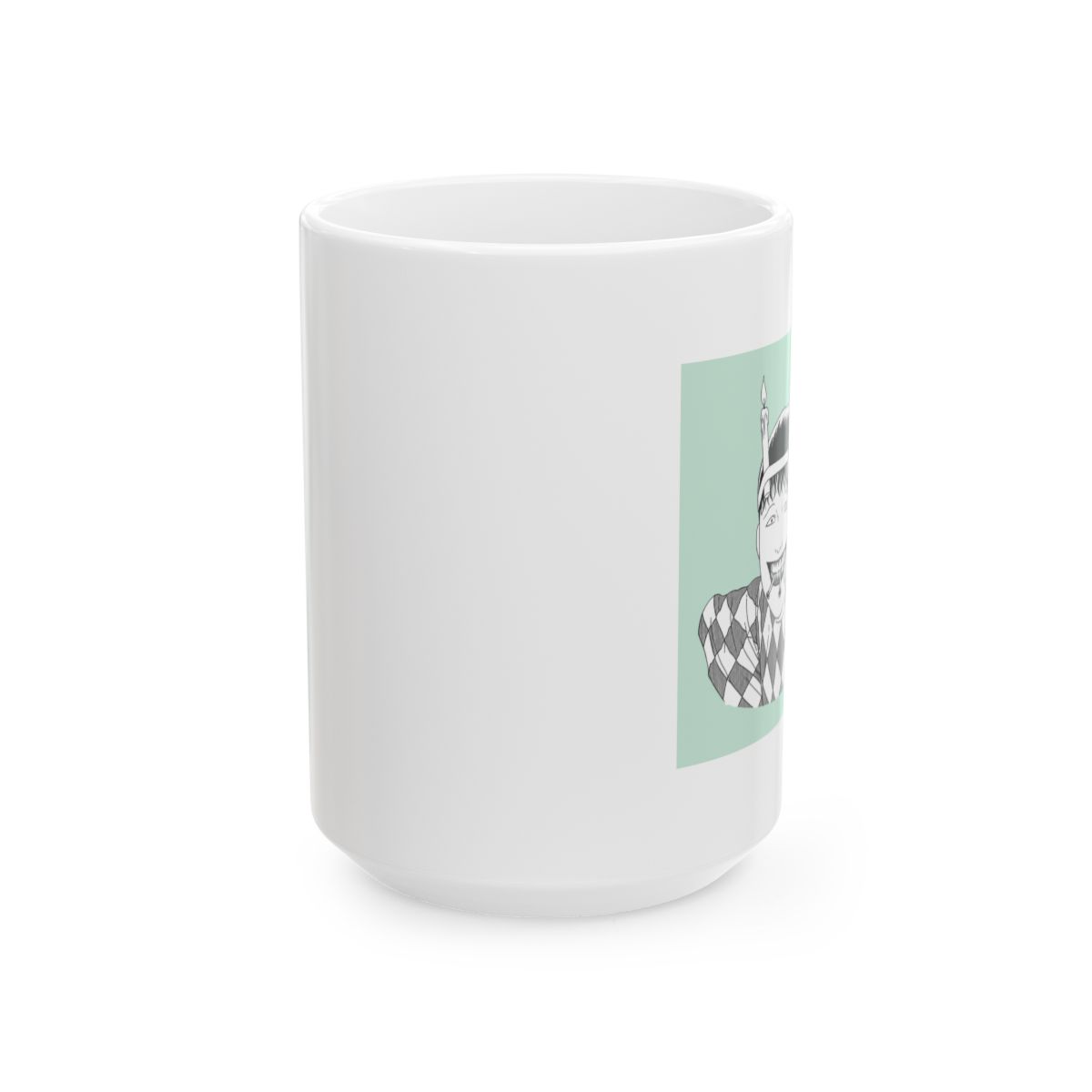 ABYSTYLE Junji Ito Souchi's Curse Large Mug - alternate angle 2, merchandise