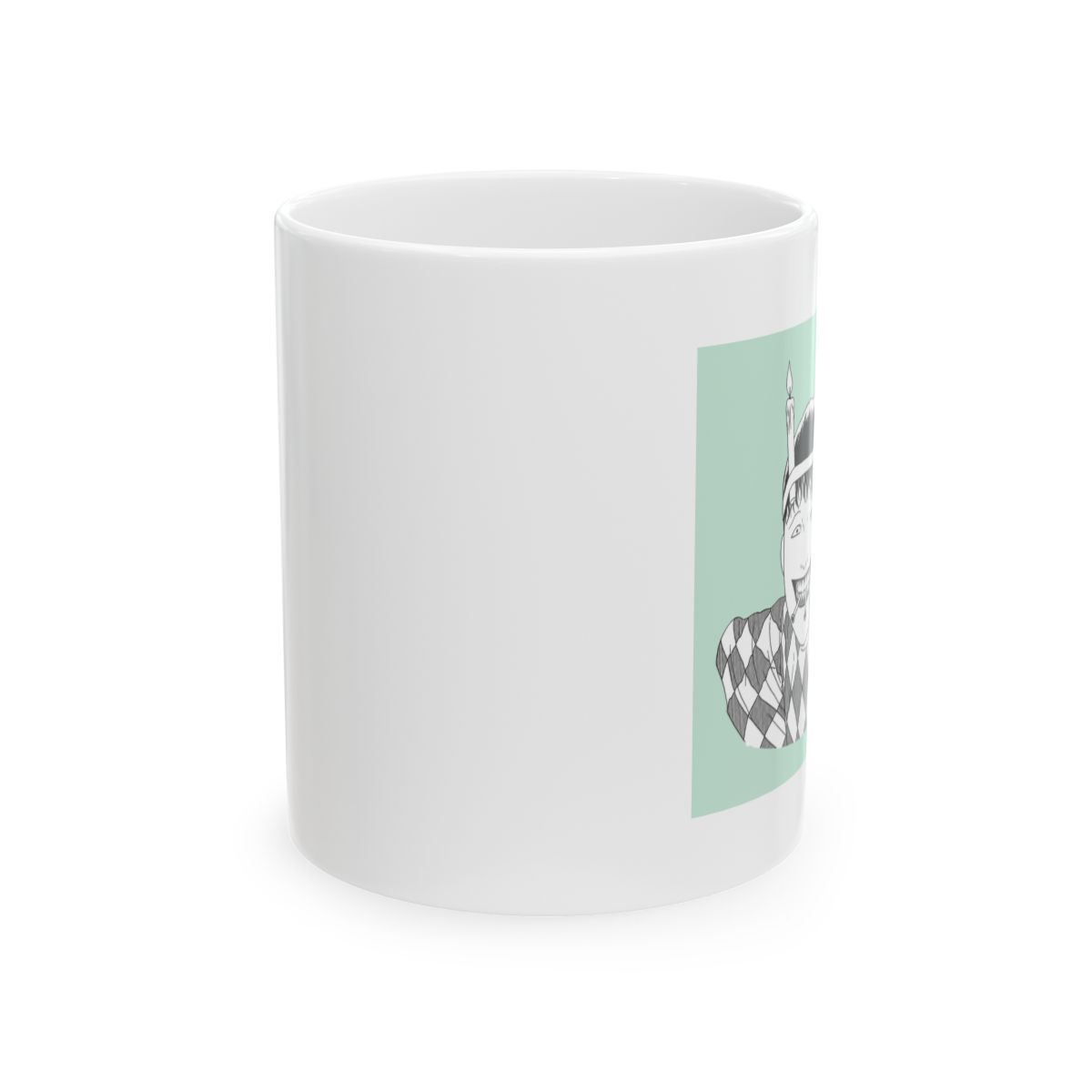 ABYSTYLE Junji Ito Souchi's Curse Large Mug - alternate angle 1, merchandise